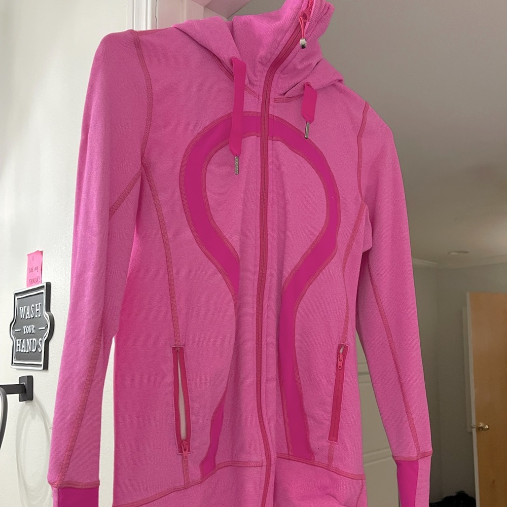 Lululemon In Stride Zip Up Hoodie